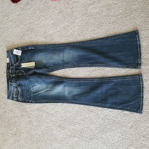 Rhinestone embellished jeans